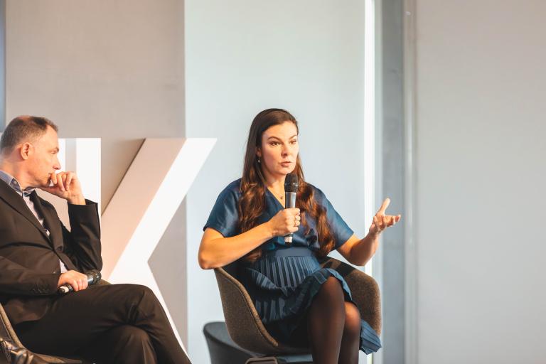 Image from the AI Hundred event